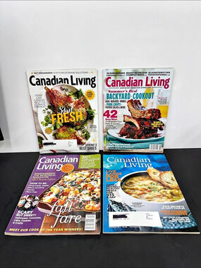 Canadian Living Magazine Bundle (4 Issues)